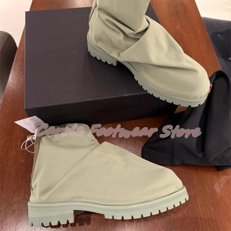 Pleated Nylon Cloth High Top M - Men'S Shoes Increase Height review and price