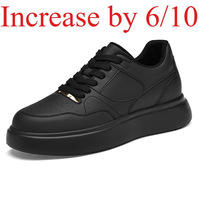 Men Solid Faux Leather Skate S - Men'S Shoes Increase Height review and price