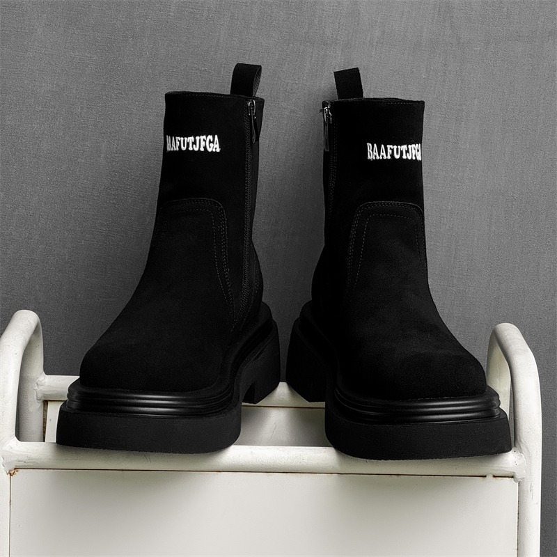 Winter Europe America Retro Th - Men'S Shoes Increase Height review and price